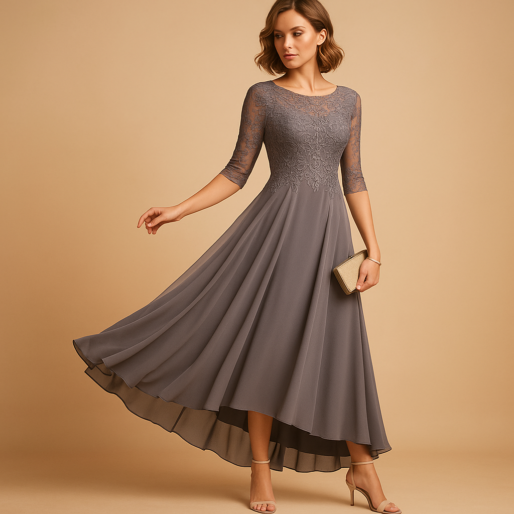 Elegant lace party dress for women | Clara 2