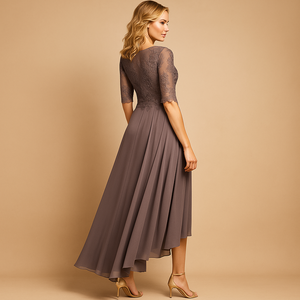 Elegant lace party dress for women | Clara 3