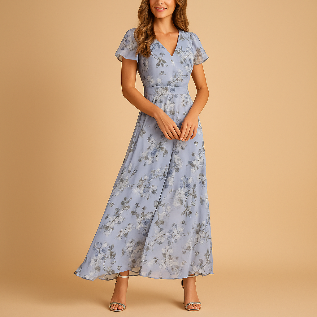 Elegant midi dress for women | Clara 0