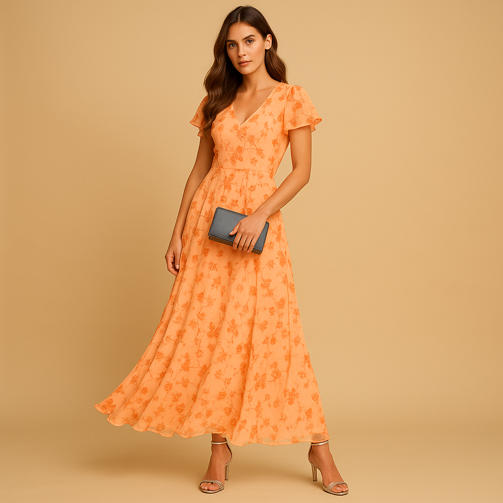 Elegant midi dress for women | Clara 3