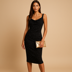 Glitter bodycon party dress for women | Yara 0