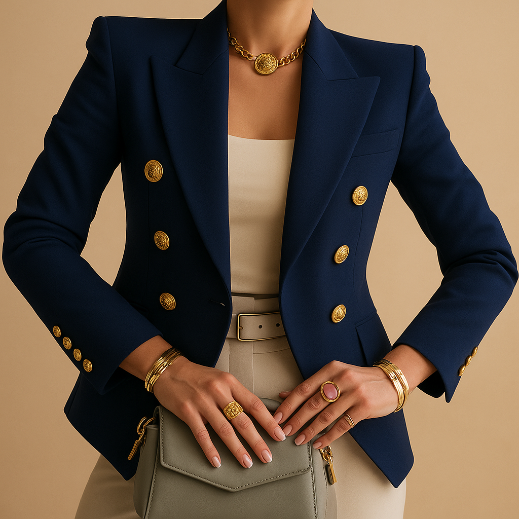 Long elegant blazer for women | Clara 3