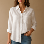 Long sleeve airy blouse for women | Sophia 0