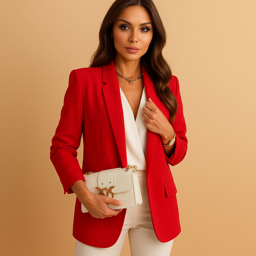 Long tailored blazer for women | Harper 6