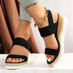 Lunara | Women's Stretch Strap Platform Sandals for All-Day Comfort 4
