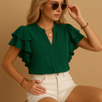 Sleeveless elegant blouse for women | Clara 4