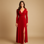 Stretch evening dress for women | Nadine 4