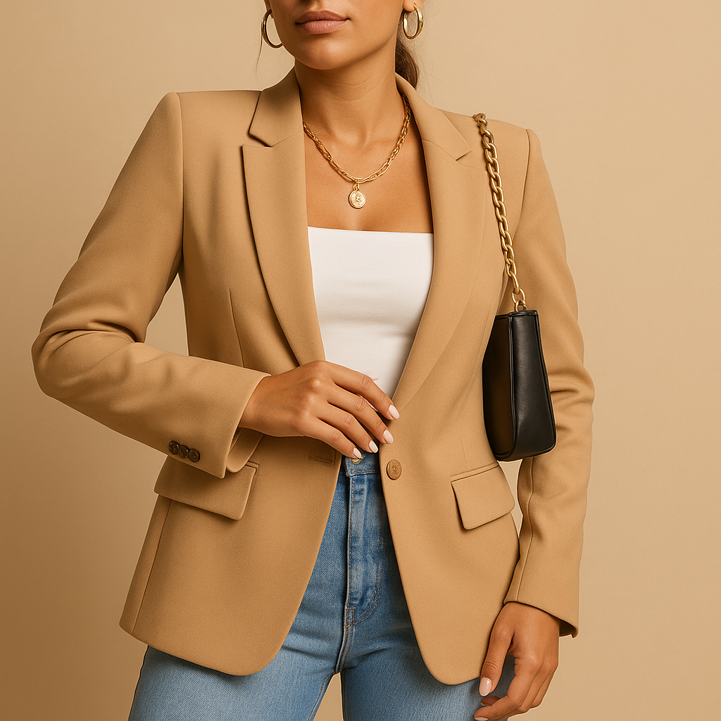 Tailored elegant blazer for women | Liana 2
