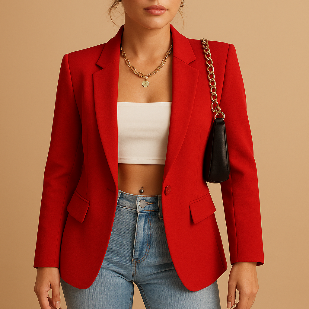 Tailored elegant blazer for women | Liana 3