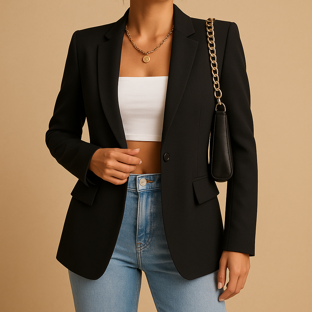 Tailored elegant blazer for women | Liana 6