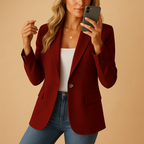 Tailored stretch blazer for women | Liana 4
