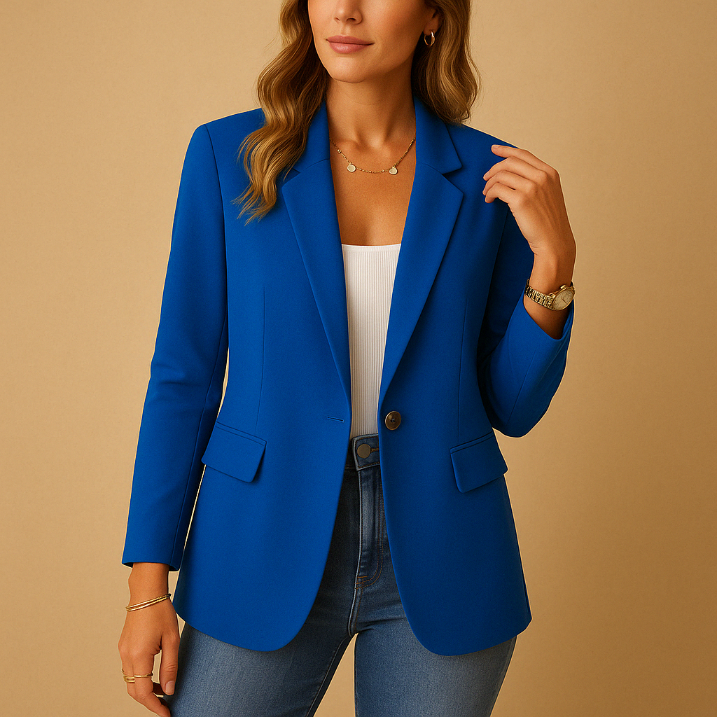 Tailored stretch blazer for women | Liana 5